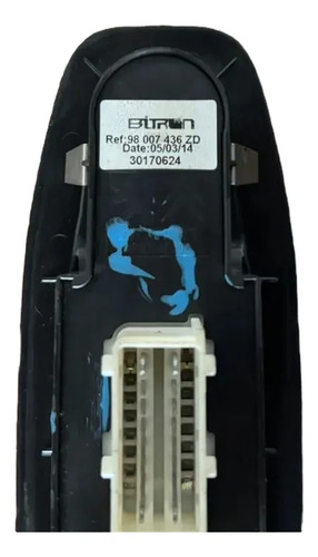 Comando Botão Vidro Elétrico Peugeot 208 2013 Até 2019 - Imagem 4
