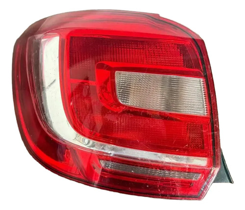 Lanterna Lado Esquerdo Sandero 2014 Até 2019 Esquerdo/motorista Vermelho