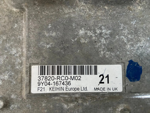 Modulo De Injeção Honda Fit 2009 Até 2012 37820rc0m02 - Imagem 4