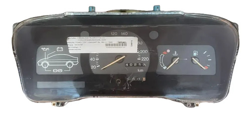 Painel De Instrumentos Ford Escort 1993/1996 Preto Preto