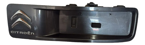 Aplique Placa Traseira Citroen C3 Aircross Original Preto