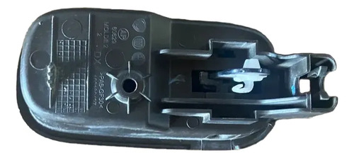 Maçaneta Interna Direita Novo Uno Fiorino 100180498 Preto Dianteira - Imagem 2