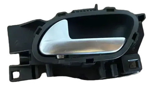 Macaneta Interna Dianteira Esquerda C3 2013/2019 Preto Dianteira - Imagem 2