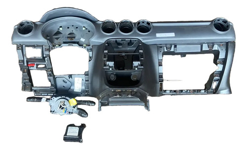 Kit Airbag Citroen C3 2013 Até 2019 Original Preto - Imagem 2