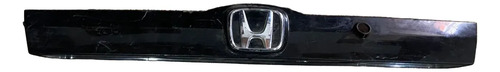 Friso Aplique Moldura Tampa Traseira New Fit 09/12 Preto