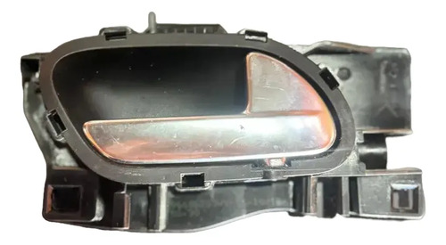 Macaneta Interna Dianteira Traseira Direita Citroen C3 2013 Preto Traseira
