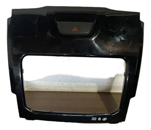 Moldura Painel Multimídia Gm S10 2013 Até 2019 Preto - Imagem 2