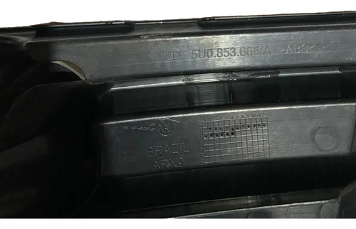 Moldura Farol De Milha Direito Gol Voyage Saveiro G5 S/furo Preto Direito - Imagem 4