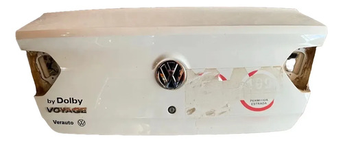 Tampa Traseira Volkswagen Voyage 2018 2019 2020 Original Branco - Imagem 1