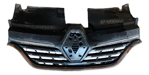 Grade Parachoque Renault Logan 2014 Até 2022 623108550r Preto Fosco