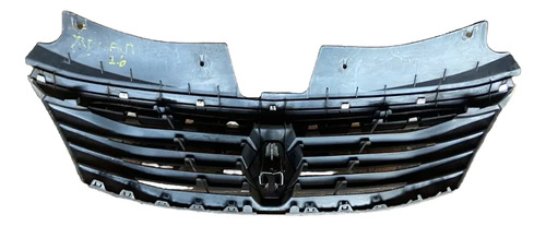 Grade Parachoque Renault Logan 2014 Até 2022 623108550r Preto Fosco - Imagem 3