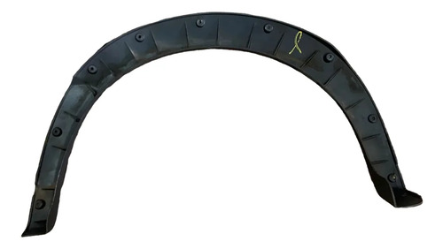 Moldura Paralama Traseiro Direito Uno Way 04/ Nova Original Preto - Imagem 2