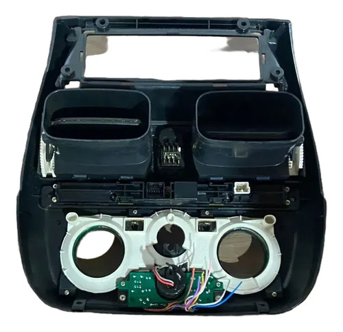 Moldura Painel Central Ar Fiat Marea 1999 Até 2002 Original Preto - Imagem 4
