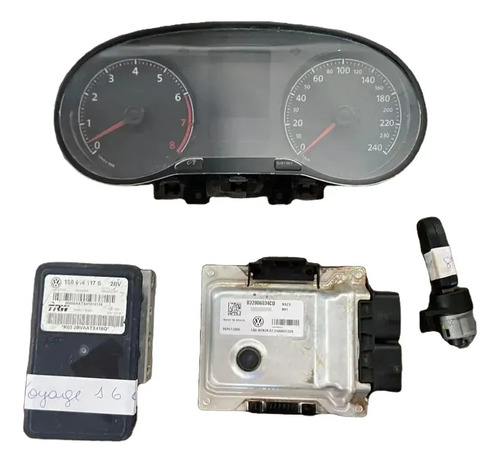 Kit Modulo Central Vw Voyage Gol 1.6 032906034cd Original - Imagem 1