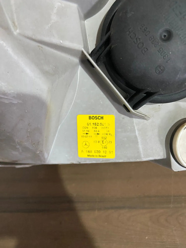 Farol Esquerdo Mercedes Classe A 160 1999/2005 A1688201361 Esquerdo/motorista - Imagem 4
