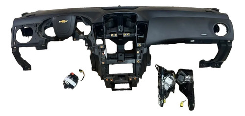 Kit Air Bag Chevrolet Cruze 1.8 2012 Até 2016 Original Preto - Imagem 1