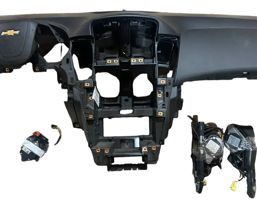 Kit Air Bag Chevrolet Cruze 1.8 2012 Até 2016 Original Preto - Imagem 3