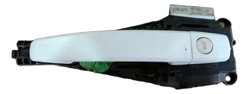 Maçaneta Externa Dianteira Esquerda Cruze 2012 Até 2016 Branco Dianteira/traseira - Imagem 4