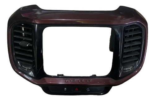Moldura Painel Multimidia Difusor Fiat Toro 2016 Até 2020