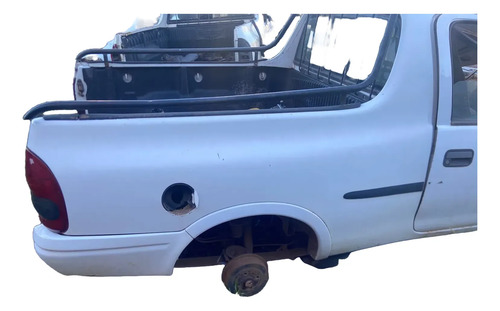 Lateral Traseira Direita Pickup Corsa 1993 Até 2003 Branco