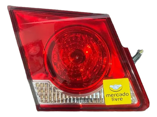 Lanterna Esquerda Tampa Cruze Sedan 2012 Até 2016 Original Esquerdo/motorista Vermelho