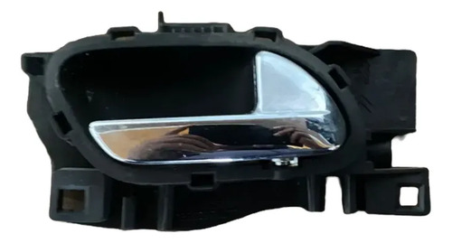 Macaneta Interna Lado Direito Peugeot 308 408 2012 Até 2015 Preto Dianteira/traseira - Imagem 2
