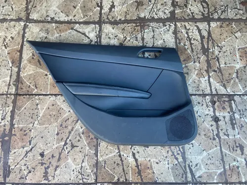 Forro Porta Traseira Esquerda 408 2011 Até 2016 Original Preto