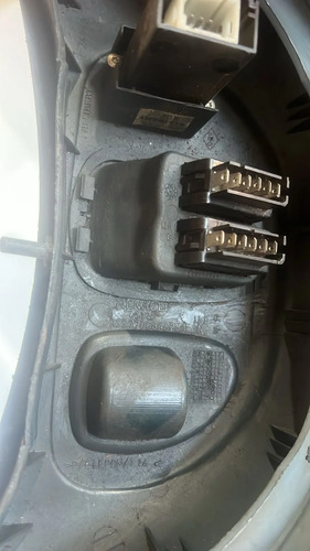Moldura Botão Vidro Console Central Scenic 2000 Cx1130 - Imagem 3