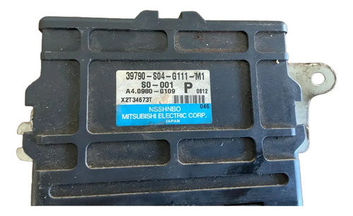 Modulo Central Abs Honda Civic 1996 Ate 2000 39790s04g111m1 Preto - Imagem 3