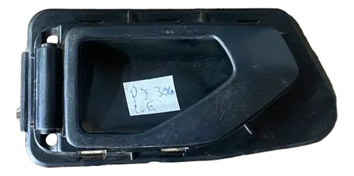 Maçaneta Interna Traseira Esquerda Peugeot 306 1994 Á 2000 Preto Dianteira/traseira