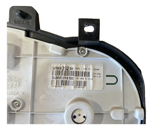 Painel Intrumentos Peugeot 207 2006/14 9666635280 Original Cinza - Imagem 3