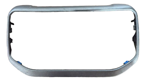 Moldura Acabamento Painel Central Fiat Toro 2023 Original Cinza-escuro