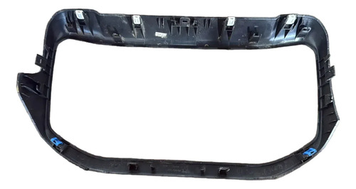 Moldura Acabamento Painel Central Fiat Toro 2023 Original Cinza-escuro - Imagem 2