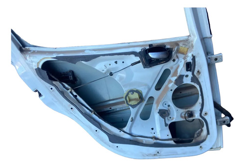 Porta Traseira Esquerda Peugeot 206 207 Original Traseira Esquerdo Branco - Imagem 3