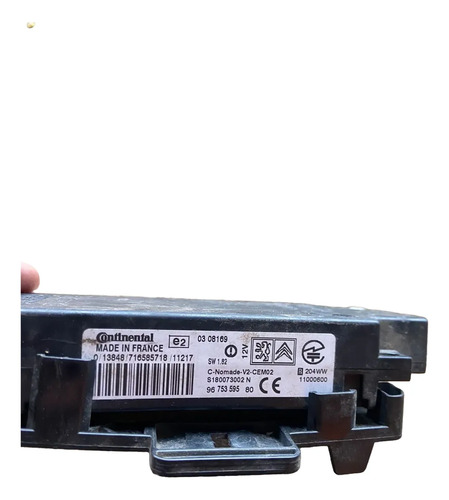 Modulo Conforto Bordo Peugeot 308 408 9675359580 - Imagem 3