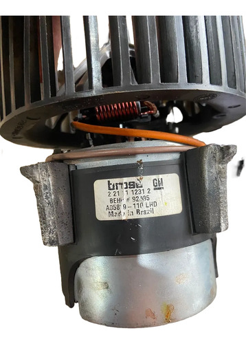 Motor Do Ar Forçado Meriva Ventilador Interno Original - Imagem 3