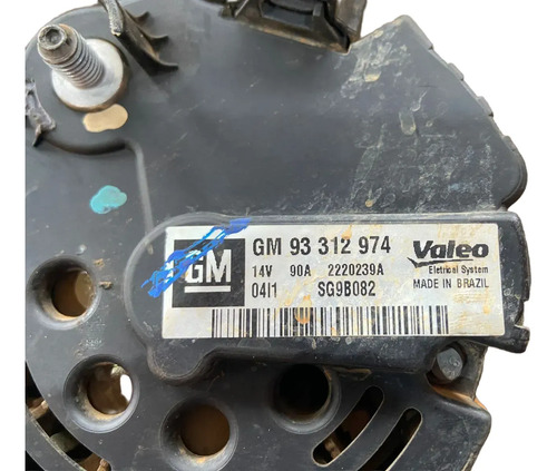 Alternador Corsa Meriva Montana Prisma Doblo Palio 93312974 - Imagem 6
