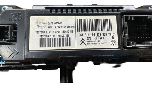 Comando Ar Condionado Citroen C5 2005 2006 2007 96573328 - Imagem 4
