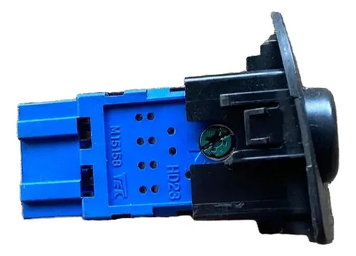 Botao Pisca Alerta Honda Civic 1996 Até 2000 M15158 Preto - Imagem 5