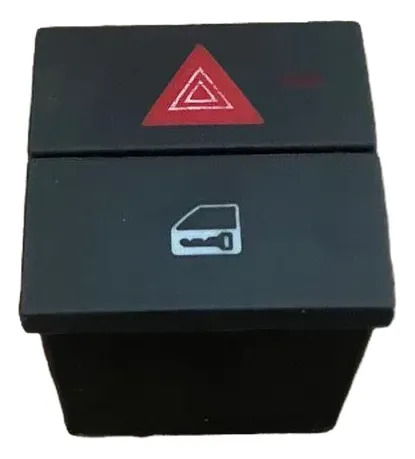 Botão Pisca Alerta Trava Meriva 2003 Até 2012 93332974 Preto