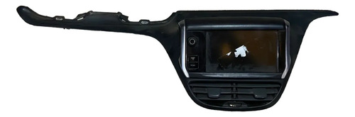 Moldura Central Multimidia Painel Peugeot 208 2013 Até 2020 - Imagem 2