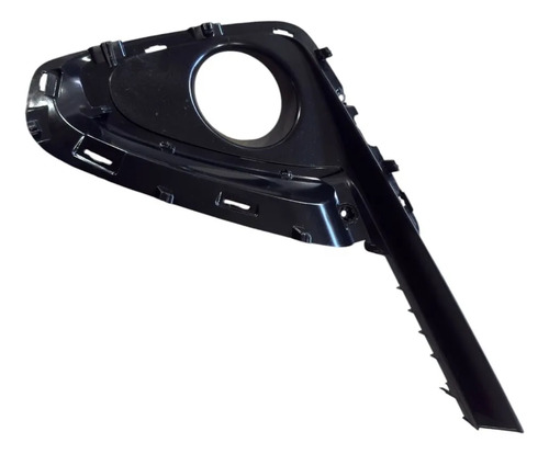 Moldura Do Farol De Milha Toyota Hilux Sw4 2016 2020 Preto