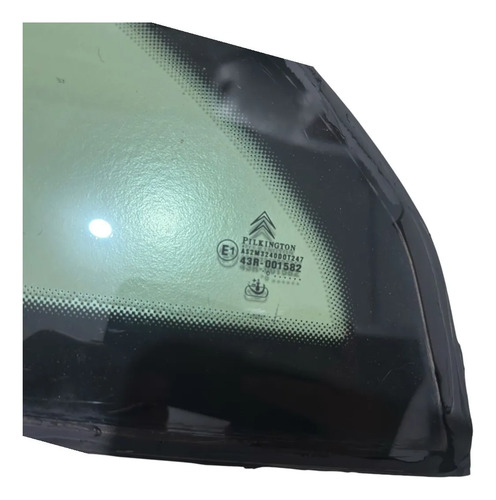 Vidro Vigia Fixo Traseiro Esquerdo Citroën C4 Pallas 2008 Verde - Imagem 3