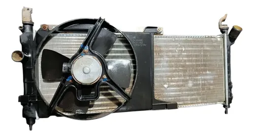 Radiador Eletroventilador Corsa Classic 2003/2009 Sem AR