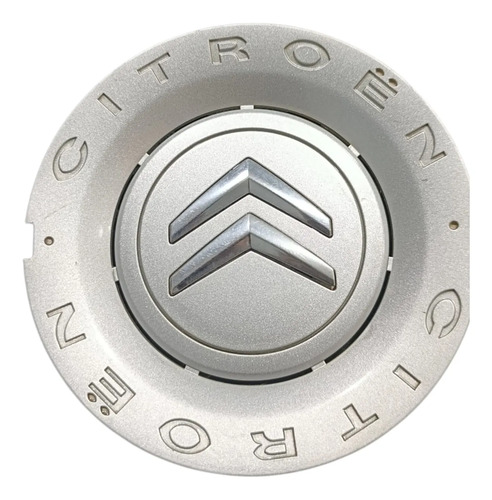 Calota Central 4 Roda Citroen C4 Pallas 2008 2012 Branco - Imagem 5