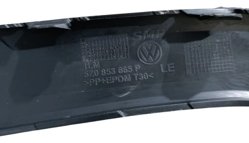 Moldura Superior Farol De Milha Vw Fox Spacefox 2015/2018 Preto - Imagem 2