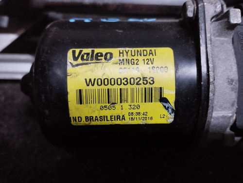 Motor Limpador Para-brisa Hyundai Hb20 - Imagem 3
