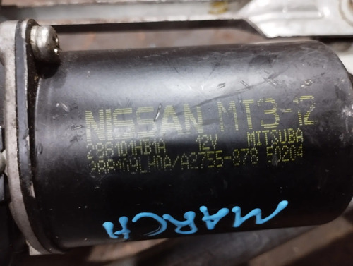Motor Limpador Para-brisa Nissan March Versa - Imagem 2