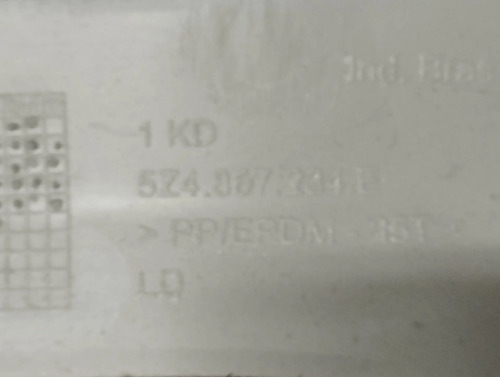 Moldura Coluna Parabrisa Volkswagen Fox Ld - Imagem 3