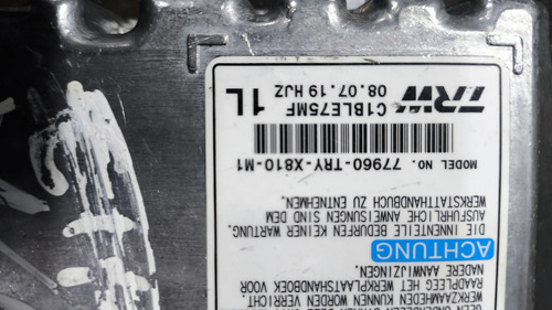 Módulo Air Bag Honda Wrv 77960-try-x810-m1 - Imagem 4